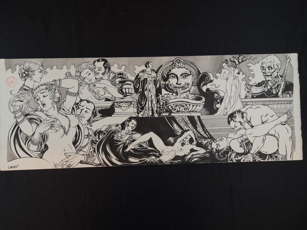 Larry Camarda - 1 Original drawing - Le 110 pillole Tributo a Magnus #1.0