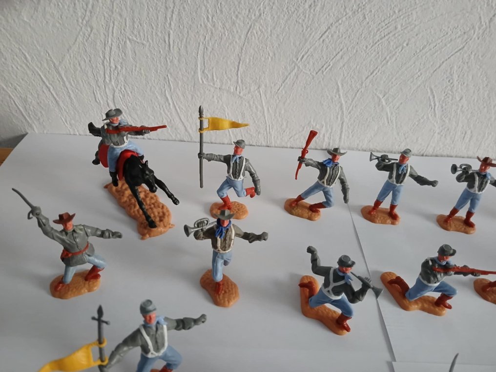 Timpo Toys - Statuetta - Southherners 1:32 - Plastica #1.0