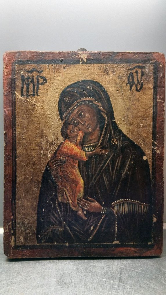 Ikone - Mutter Gottes, Sucher der Verlorenen - Holz #1.0