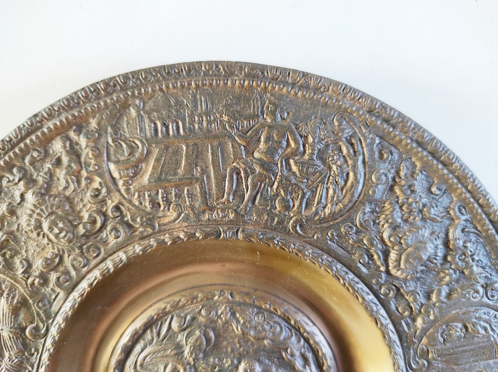 Plate - Création d'Eve et allégories des saisons - Bronze #4.3