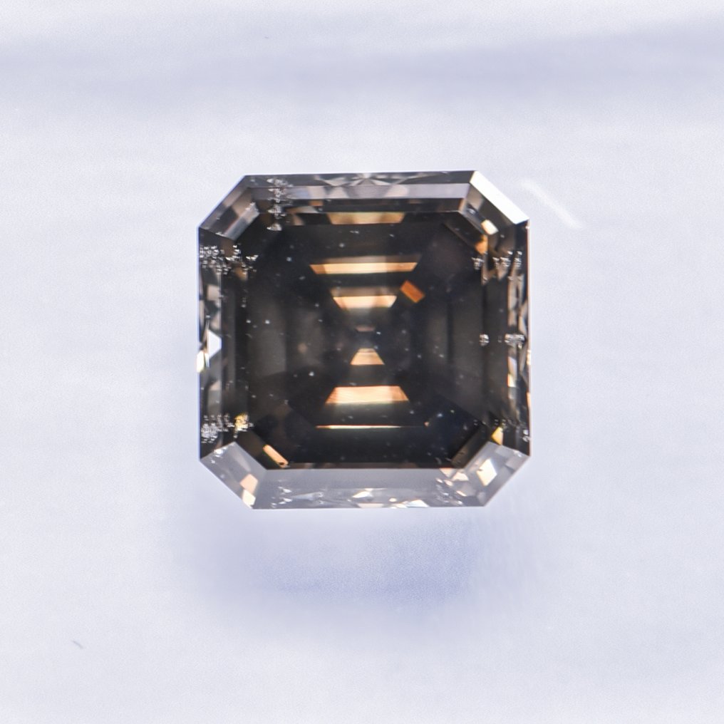 没有保留价 - 1 pcs 钻石  (天然色彩的)  - 1.33 ct - 祖母绿 - Fancy dark 稍帶棕色的, 稍帶綠色的 黄色 - SI1 微内含一级 - 国际宝石研究院（IGI） - VG #3.2