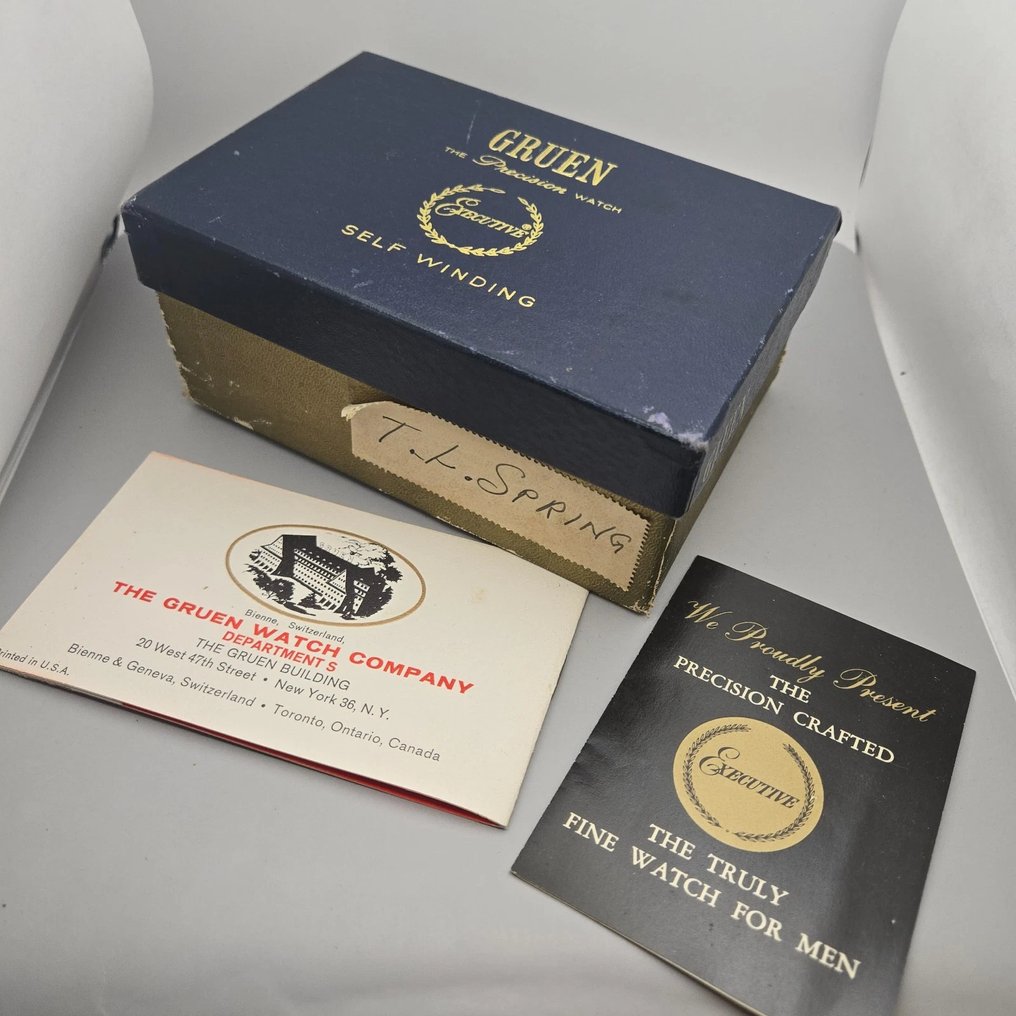 Gruen - Precision - Zonder minimumprijs - Heren - 1960-1969  #3.2