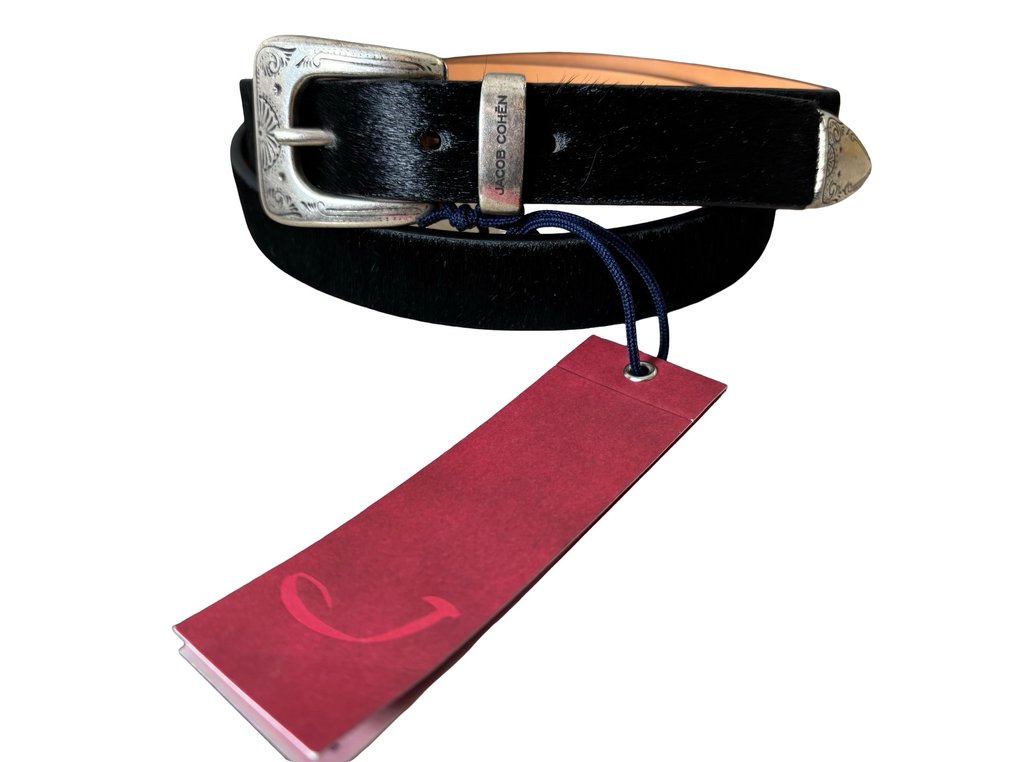 Jacob Cohen - JACOB COHEN NEW EXCLUSIVE BELT HANDMADE IN ITALY SIZE 33/4 - Ζώνη #1.0