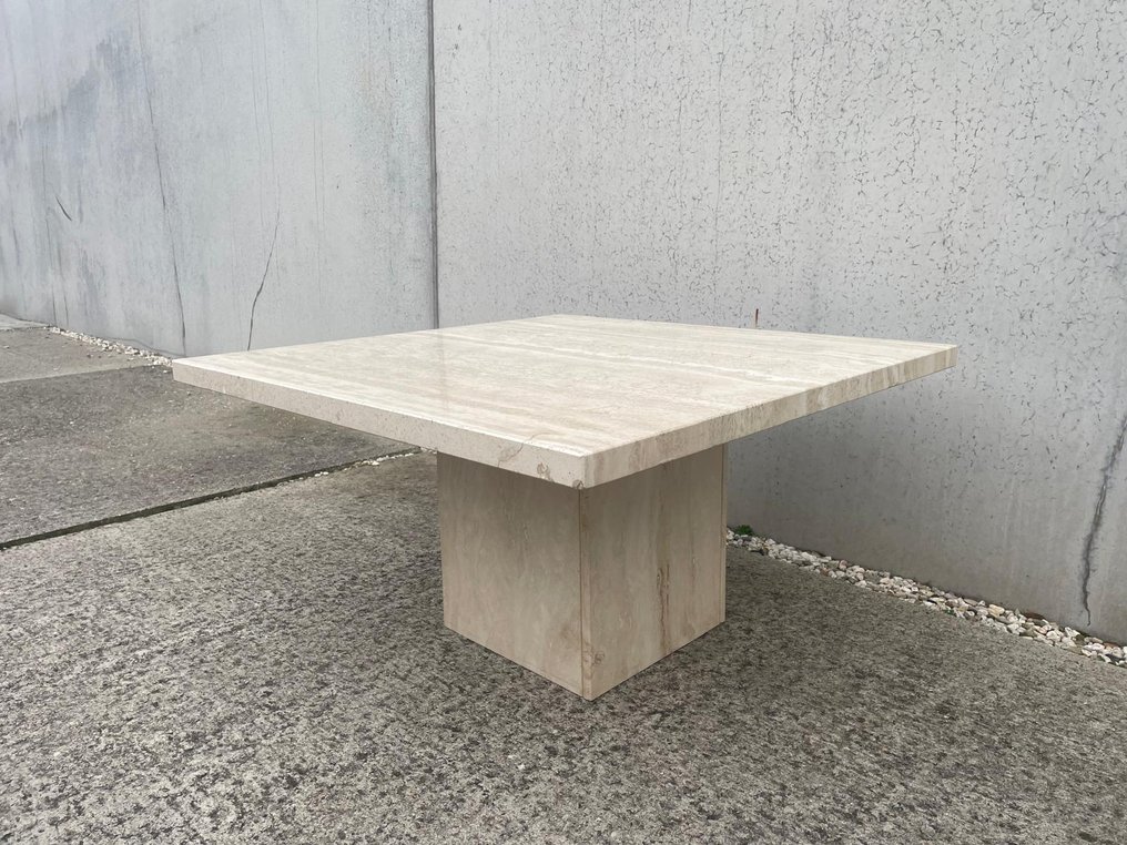 Mesa de centro - Travertino - Mesa de café de travertino #1.0