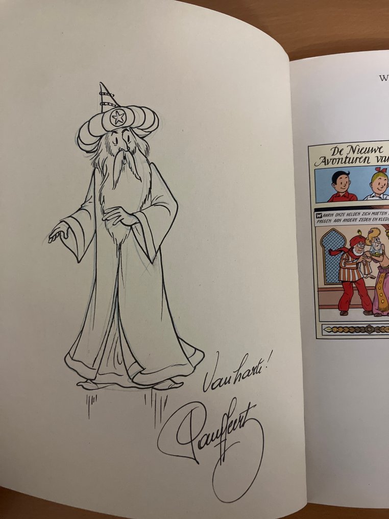 Suske en Wiske - Fata Morgana - opdrachttekening - 1 Album - First edition - 2001 #1.0