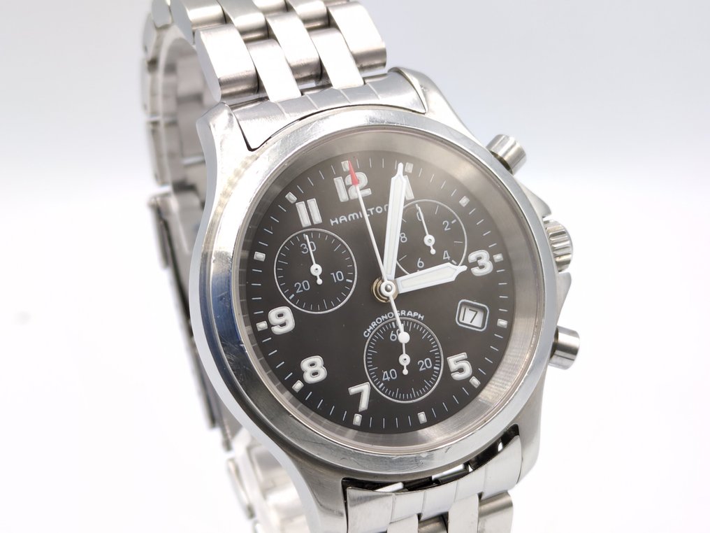 Hamilton - Khaki - No reserve price - 3832 - Men - 2000-2010  #3.2