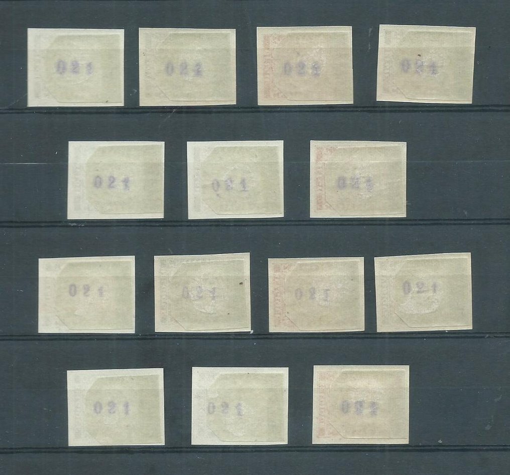 Belgien  - Parti i 5 albums/stockbøger #1.0