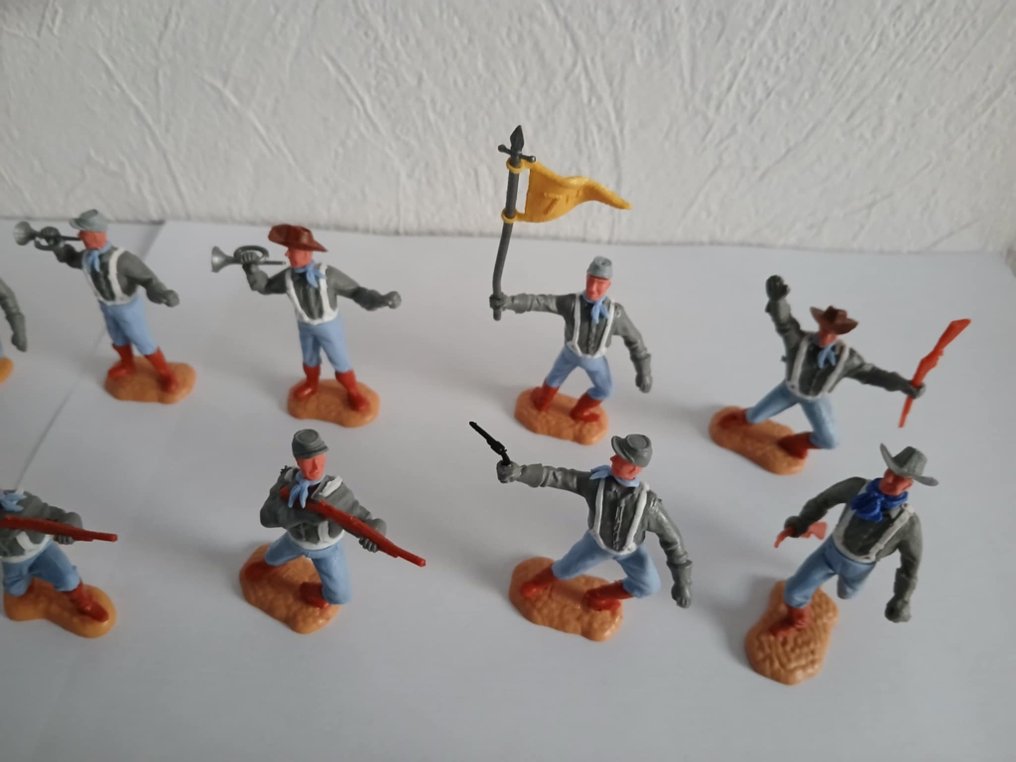 Timpo Toys - Statuetta - Southherners 1:32 - Plastica #3.2