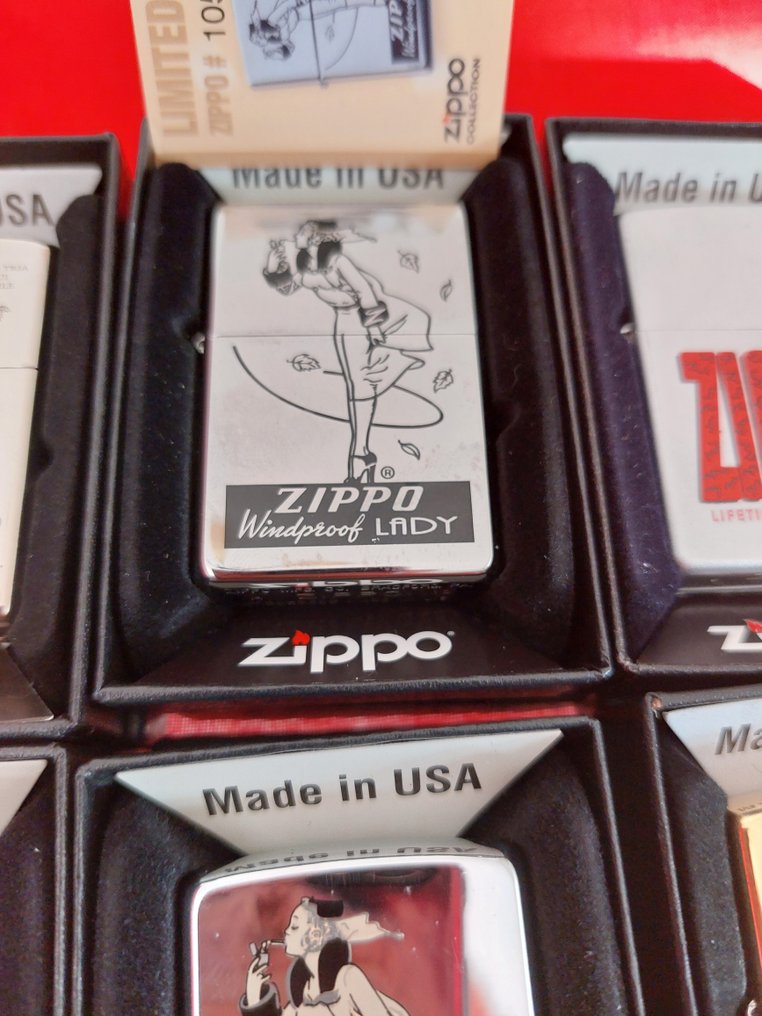 Zippo - Lommelighter - Stål (rustfrit), Forgyldt -  (10) #3.2