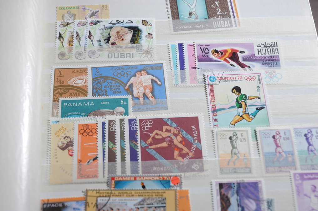 World  - Research event with, among others, various countries, thematic and more in stock books (180 photos). #2.1