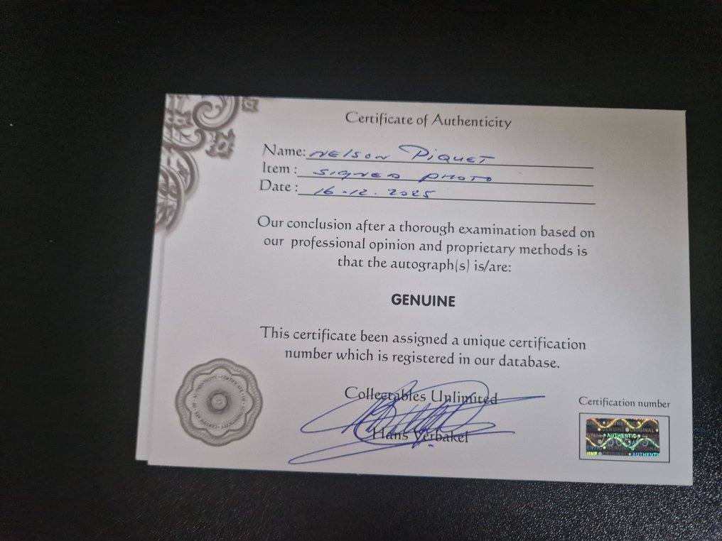 2x World Champion Formula 1 - Nelson Piquet Sr - Φωτογραφία  #4.3