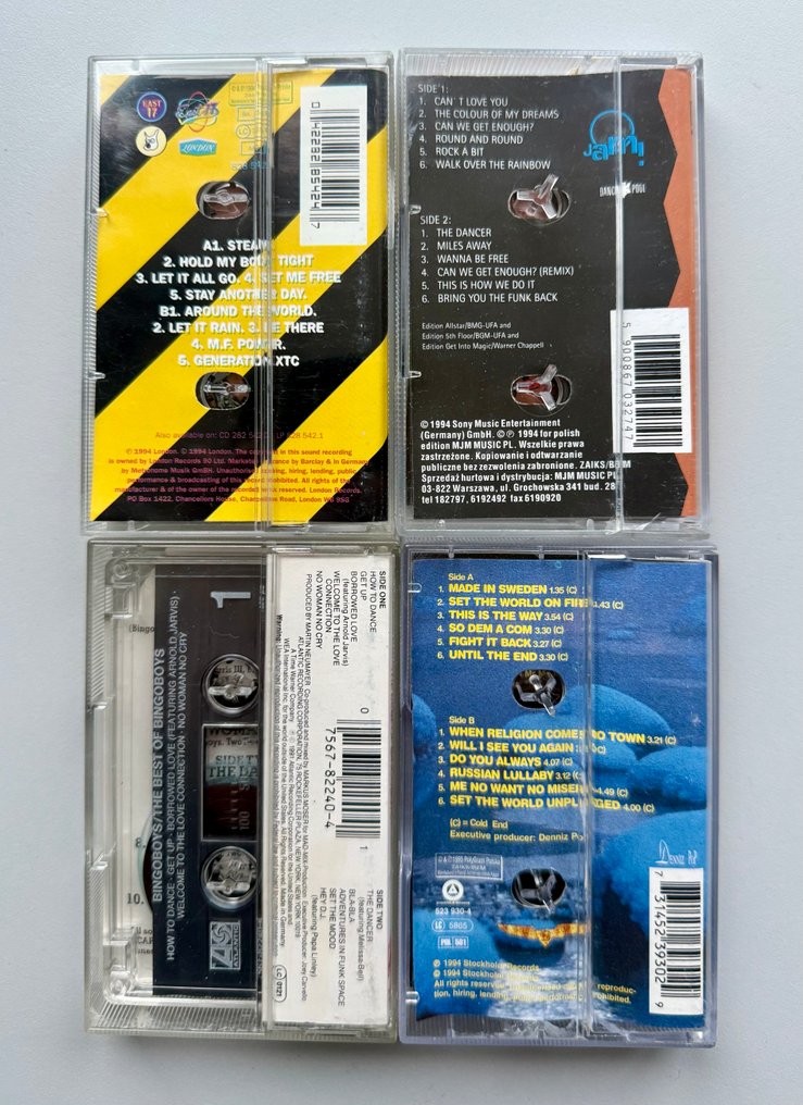 BASF / TDK / East 17 / B.G. The Prince Of Rap / E-Type / Bingoboys - Multiple artists - Multiple titles - Audio cassette - 1991 #4.3