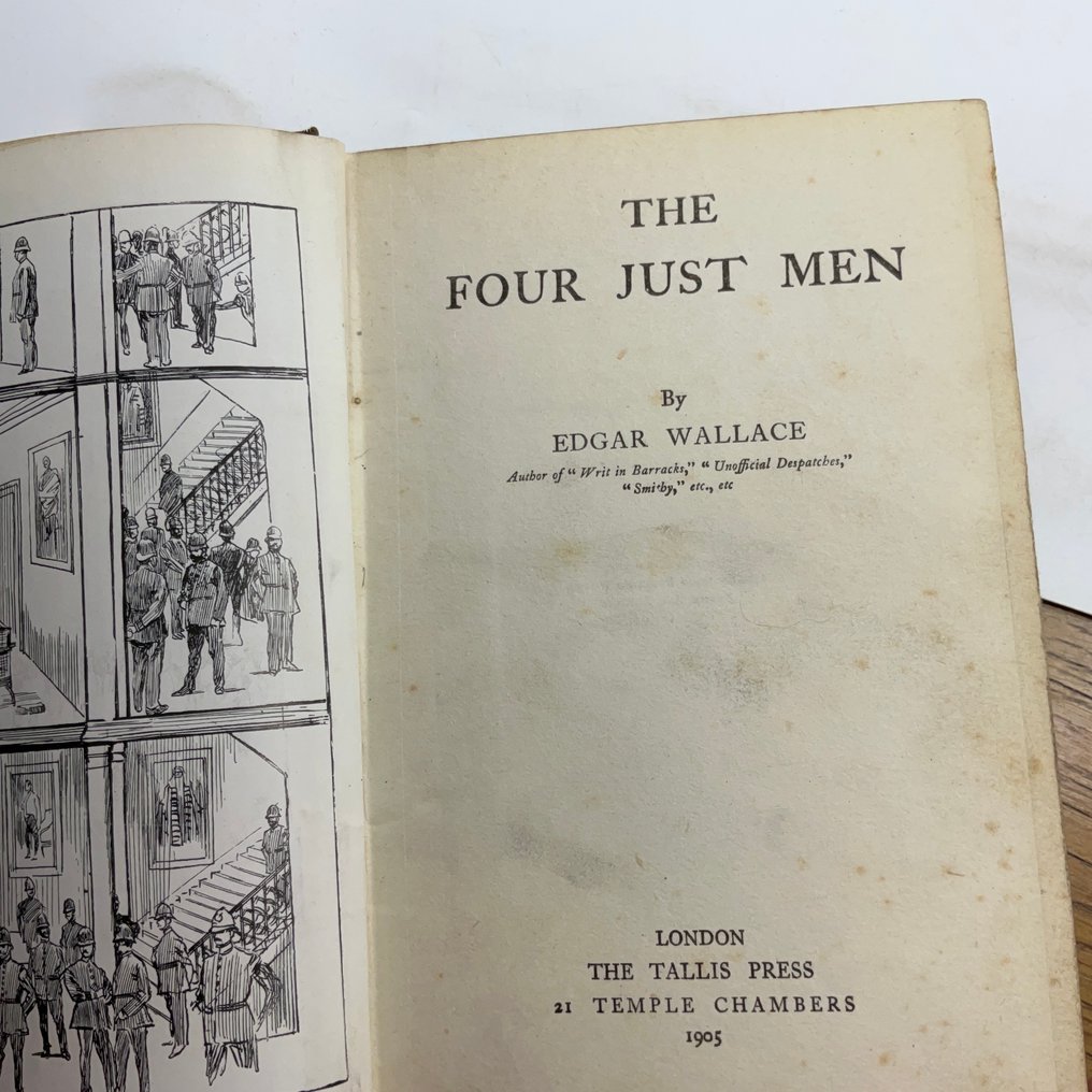 Edgar Wallace - The Four Just Men - 1905 #2.1