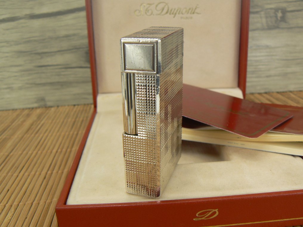 S.T. Dupont - Diamond tip - Taskusytytin - Silver plated #2.1
