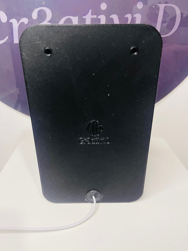 Custom illuminated wall lightbox – Luxury automotive emblem design – Made in Italy - Cr3ativid - Insegna luminosa - Plastica #3.2