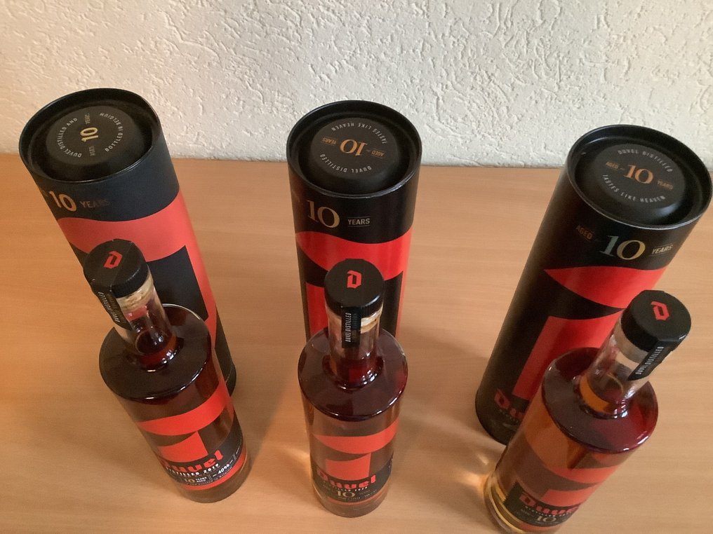 Duvel Distilled 10 years old Moortgat  - b. 2019, 2020, 2021 - 70cl - 3 μπουκαλιών #4.3