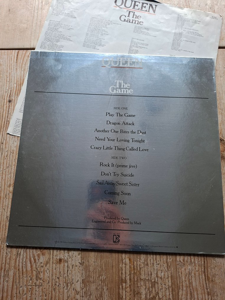 Queen - The Game (Rare first USA pressing 1980!) US-IMPORT - LP Album (stand-alone item) - 1980 #1.0
