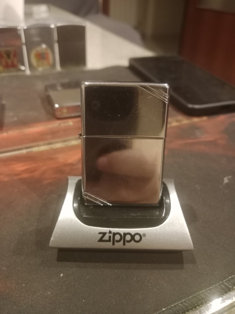 Zippo - χωρίς τιμή ασφαλείας - Αναπτήρας τσέπης - Χάλυβας #1.0