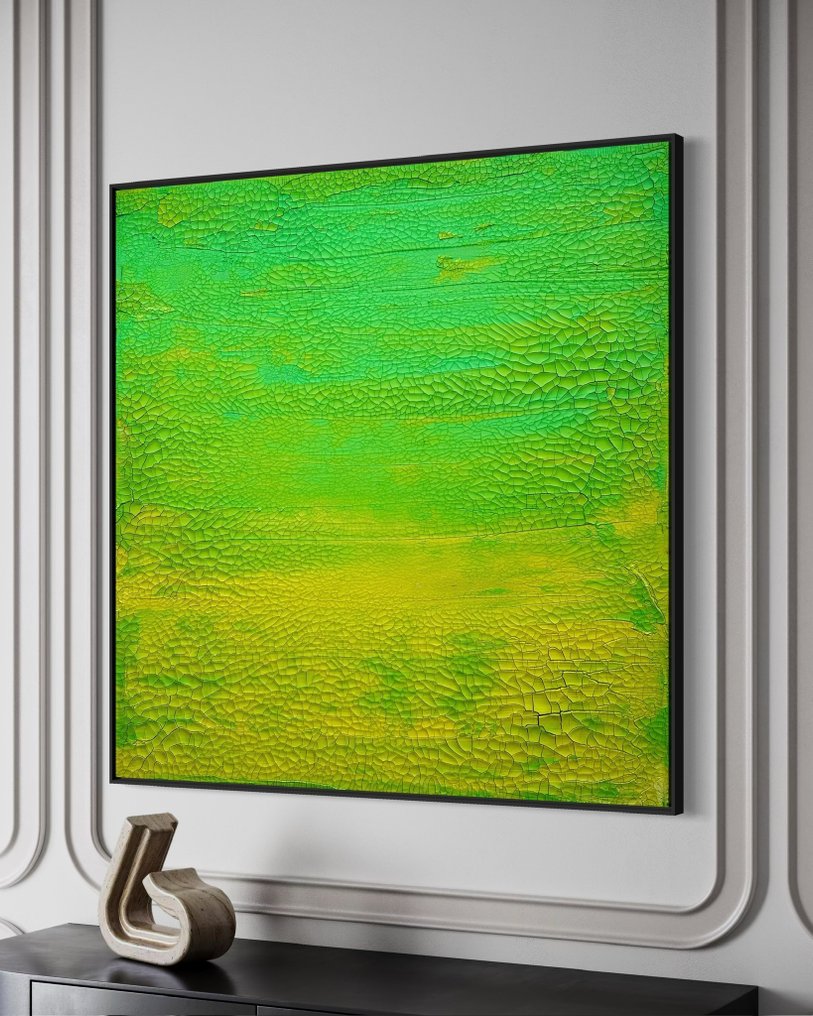 Sarah Schwarzl - UNV / Liminal Green / 0211 (Frame included) #1.0