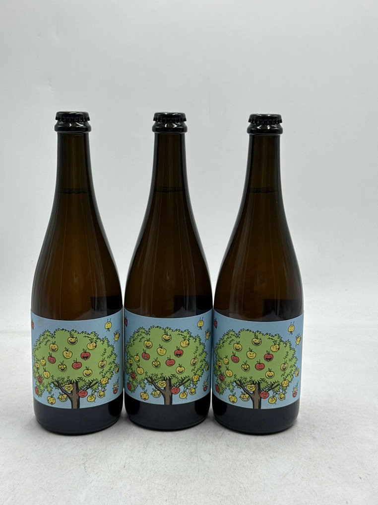 Henin Korrigans Cidre Frères de Pommes - 75 cl -  3 flasker  #1.0