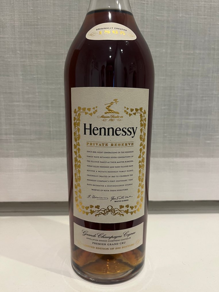 Hennessy - Private Reserve 1865 - Limited Edition of 200 bottles  - b. 2000s - 70cl #2.1