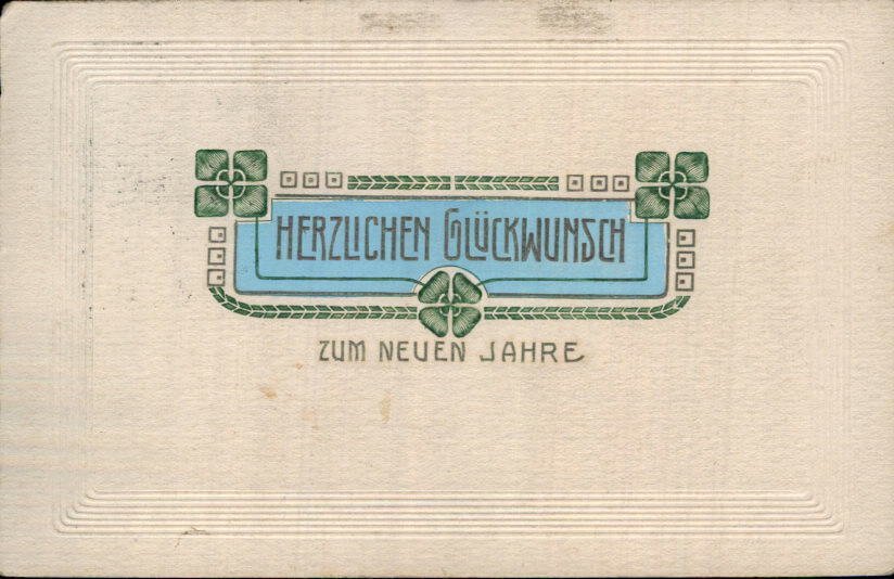 Fantasy, nytår - helligdage - Postkort (135) - 1910-1930 #2.1