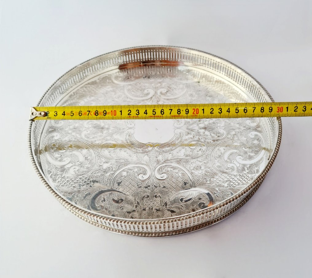 Zestaw śniadaniowy - Elegant Victorian Silver-Plated Breakfast Set - Posrebrzany #4.3