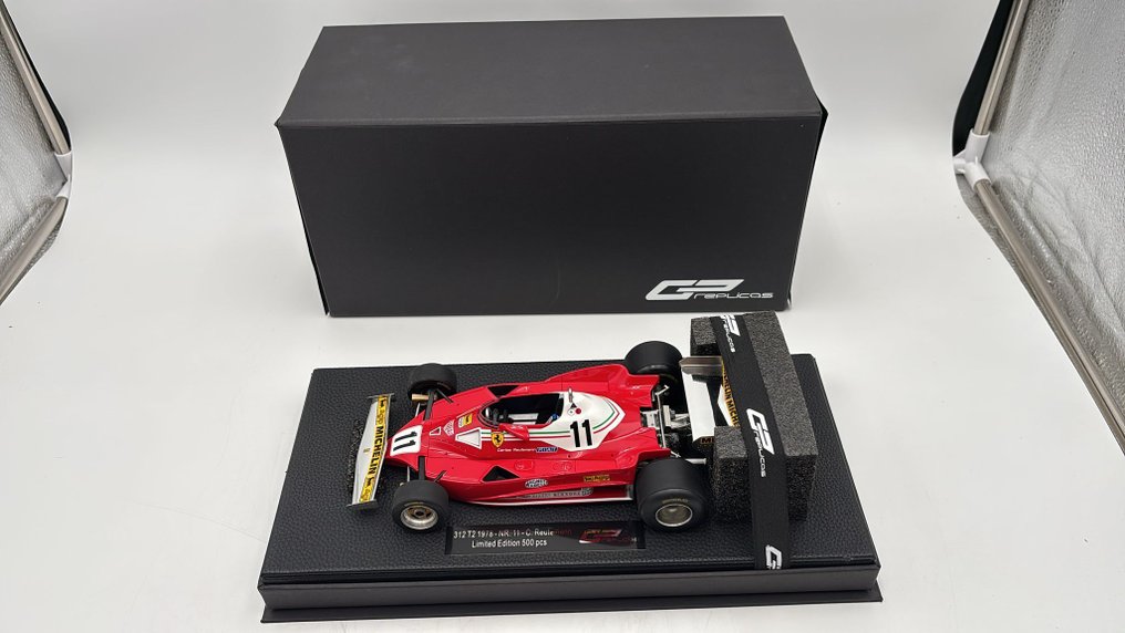 GP Replicas 1:18 - Voiture miniature - Ferrari 312 T2 C. Reutemann 1978 - (cod.B14) #4.3