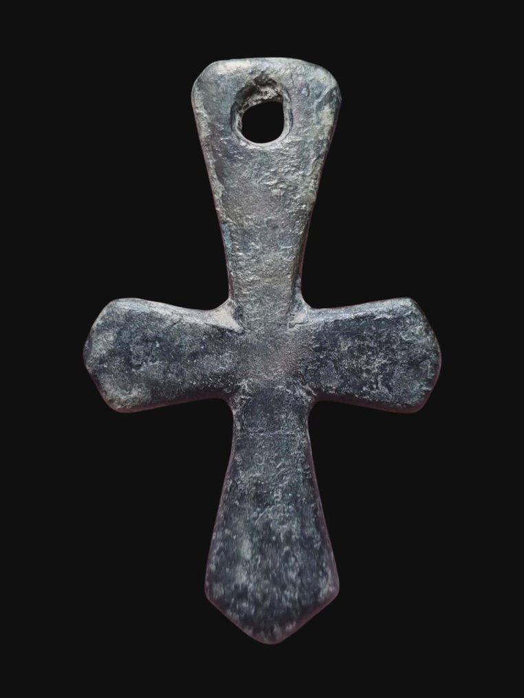 Εποχή των Βίκινγκς Μπρούντζος, Βαρύς Σταυρός Κρεμαστό κόσμημα  (χωρίς τιμή ασφαλείας) #3.2