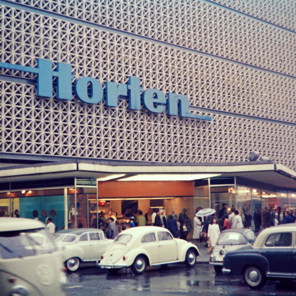 Mid-century modern Arkkitehtoninen koriste - Egon Eiermann, Helmut Rhode - 1960-1970 - Originale Hortenkachel  #4.3