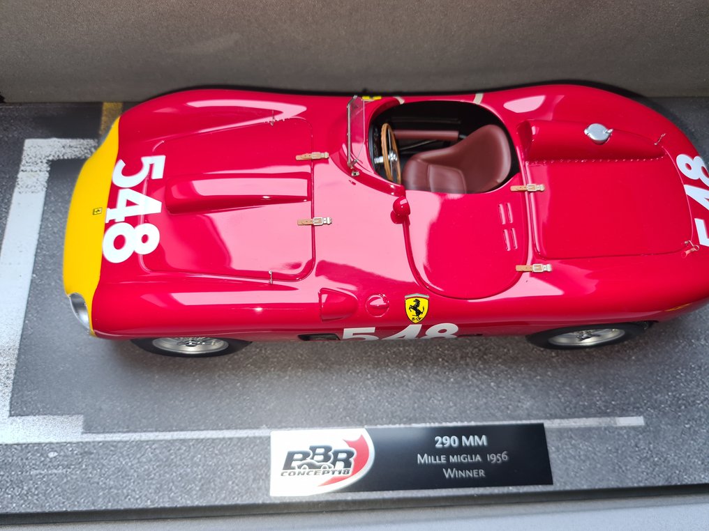 BBR 1:18 - Model coupé - Ferrari 1965 - Mille Miglia #3.2