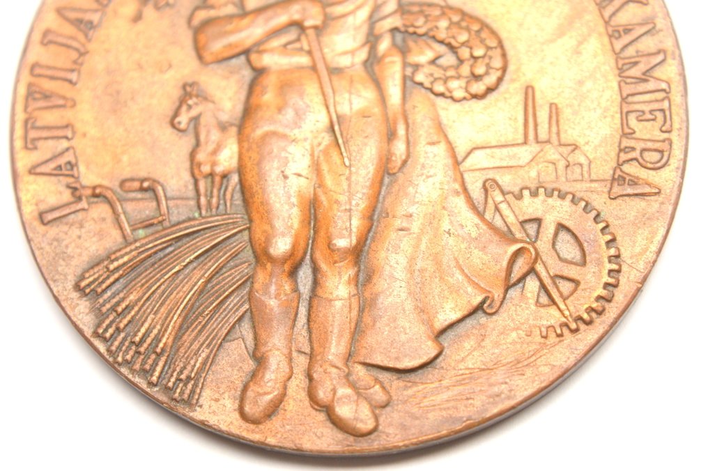 Latvia. Medal For Excellent work and efforts in agriculture 1920s  (Ei pohjahintaa) #2.1