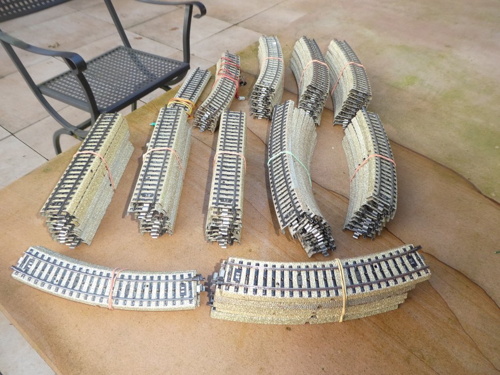 Märklin H0 - 5xxx - Γραμμές τρένου μοντελισμού (120) - M-Gleis, 120x Σήραγγες και γραμμές #2.1
