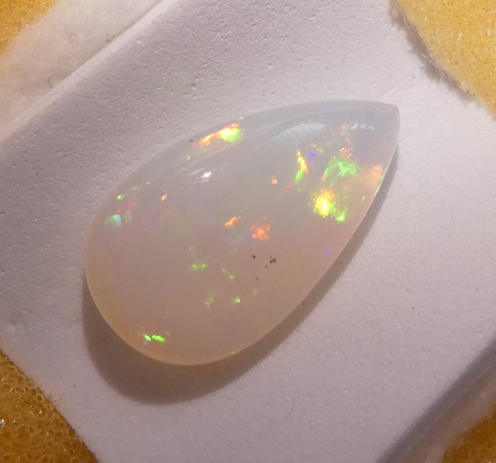 蛋白石  - 7.14 ct - 西班牙宝石学院（IGE） #4.3