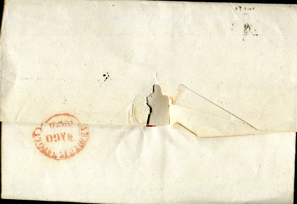 Italian Ancient States - Naples 1858 - 2 grana pair, vertical, watermark-free. - Sassone 5v. #1.0