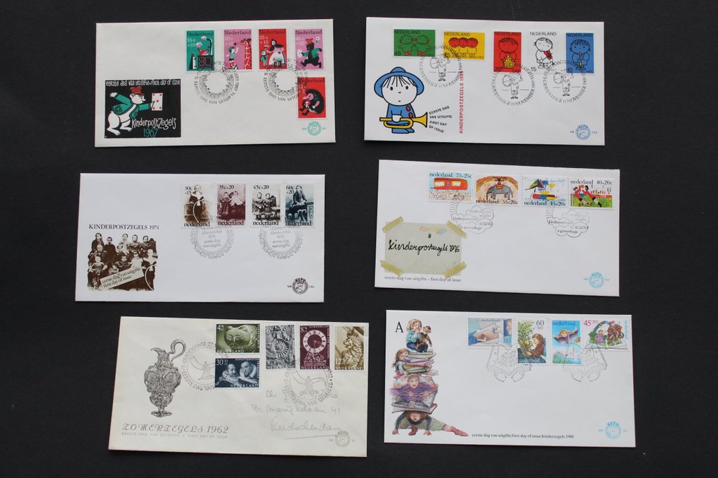 Nederland 1940 - Forløper-FDC-er, postforsendelser, FDC-er osv. #4.3