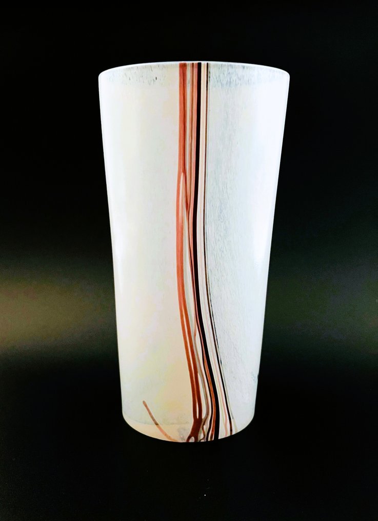 Boda - Bertil Vallien - 花瓶 -  高19厘米 - 嘴吹 - 彩虹 #4.3