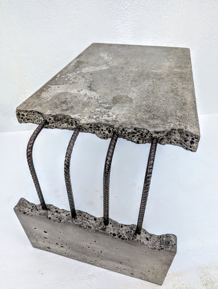 Wallavibe - D.B - 咖啡桌 - Mesa L - 粗犷风格 - 雕塑家具 #3.2