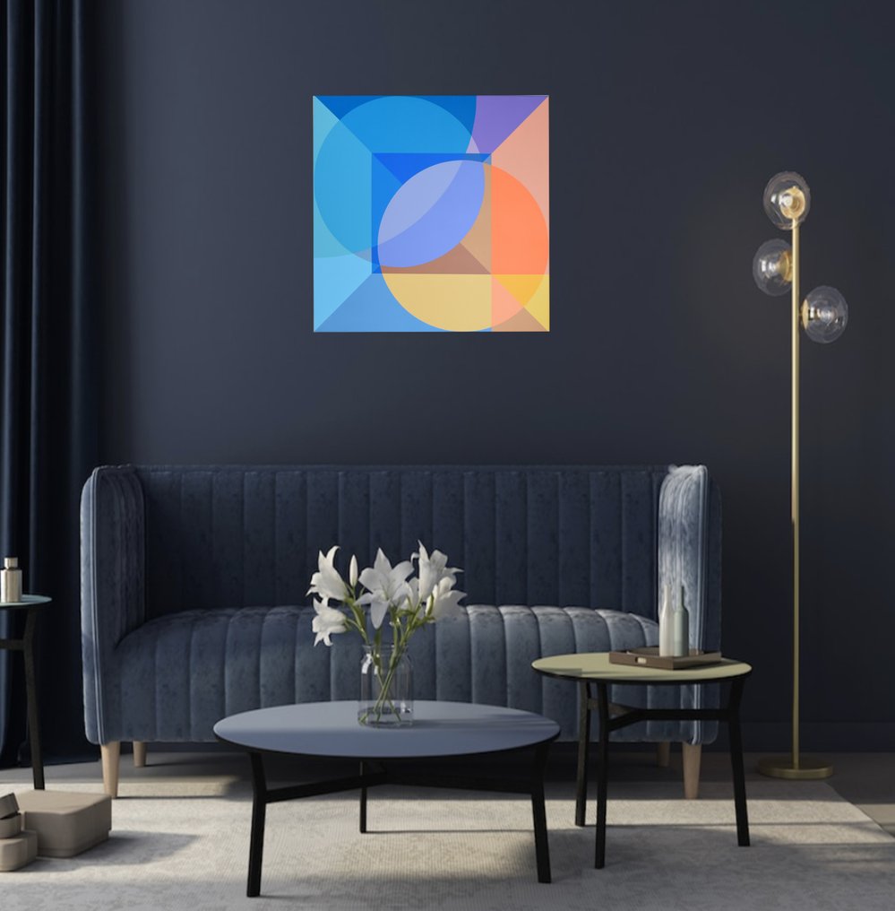 Vincent Huot - Composition abstraite #26 - Large #2.1