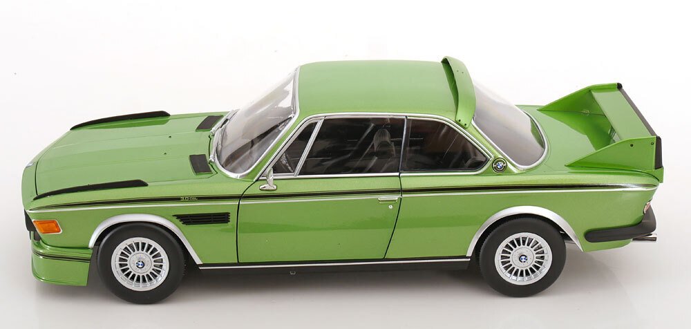KK-Scale 1:12 - 模型汽车 - BMW 3.0 CSL E9 - 1973 - Groen metallic - 限量版 #1.0