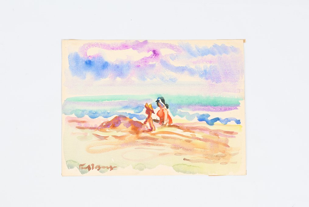 Freek van den Berg (1918-2000) - Bootje #1.0