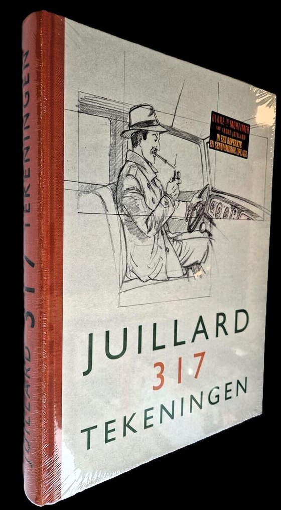 Blake & Mortimer - Juillard 317 Tekeningen Luxe HC met linnen rug - in seal - 1 Album - Limited and numbered edition - 2015 #2.1
