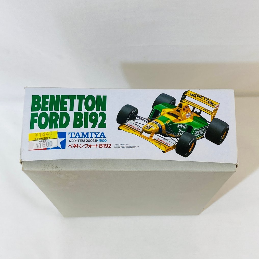Tamiya 1:20 - Κιτ μοντελισμού - Benetton Ford B192 - Αντίκες του 1993, Michael Schumacher #2.1