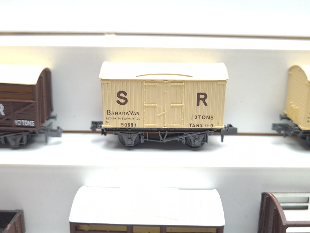 Peco N - Carrozza merci di modellini di treni (11) - 11 diversi vagoni merci - Southern Railway #3.2
