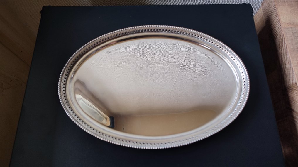 J.M.van Kempen & Zn-1912-452 Gram - Salver (2) - .833 silver #2.1