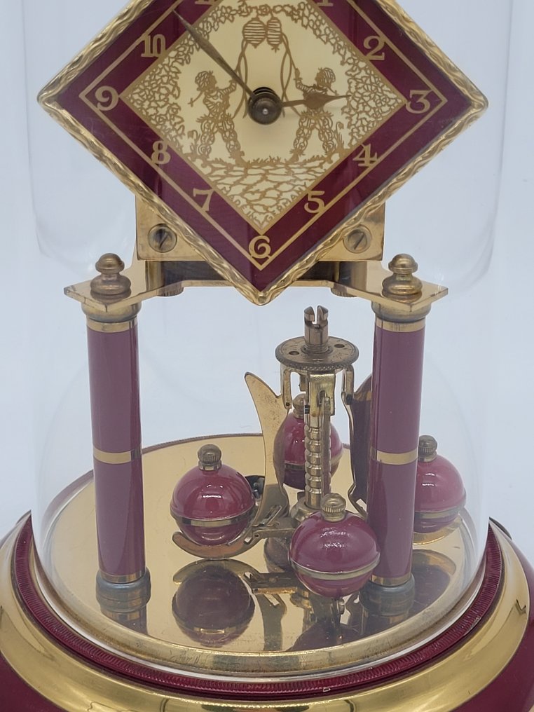 周年纪念时钟 -   黄铜, 玻璃 - 1970-1980 #3.2