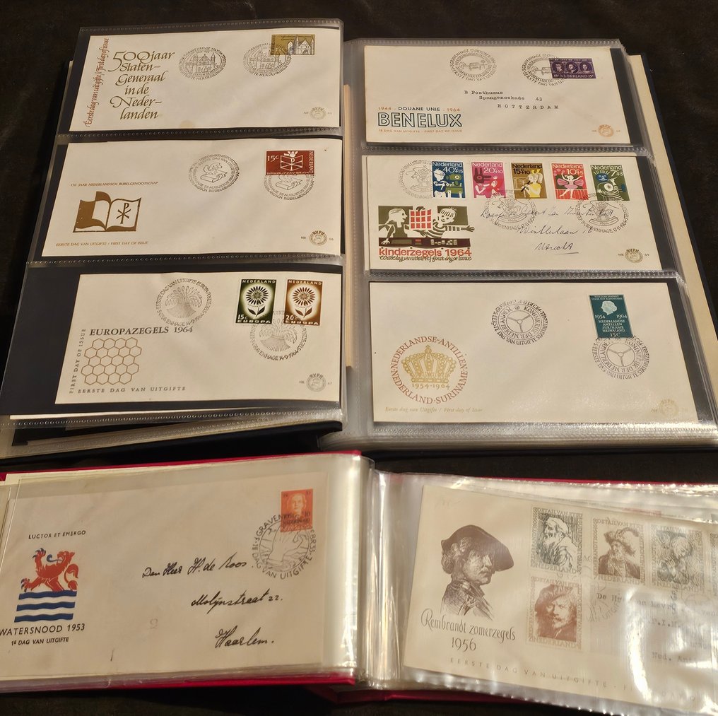荷兰  - 第一天信封收藏 #3.2