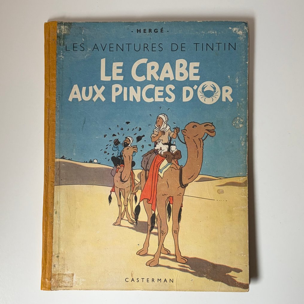 Tintin T2 - Le crabe aux pinces d'or (A23) - C - 2e édition couleur - 1 Album - Neuauflage - 1944 #1.0