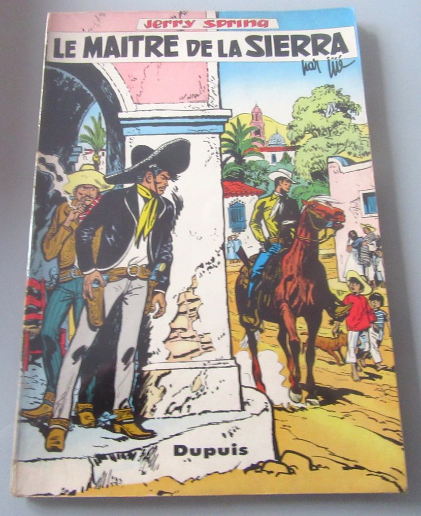 Jerry Spring T10 - Le Maitre de la Sierra - B - 1 Album - First edition - 1962 #1.0