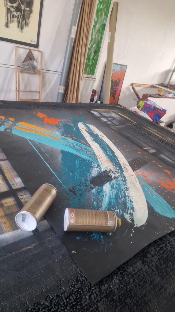 FÜR (1978) - Impact Leaves a Trace - XL Size - (We Spray) NOT a PRINT #3.2